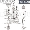 Bristan Regency Deck Mounted Bath Shower Mixer Gold Spares